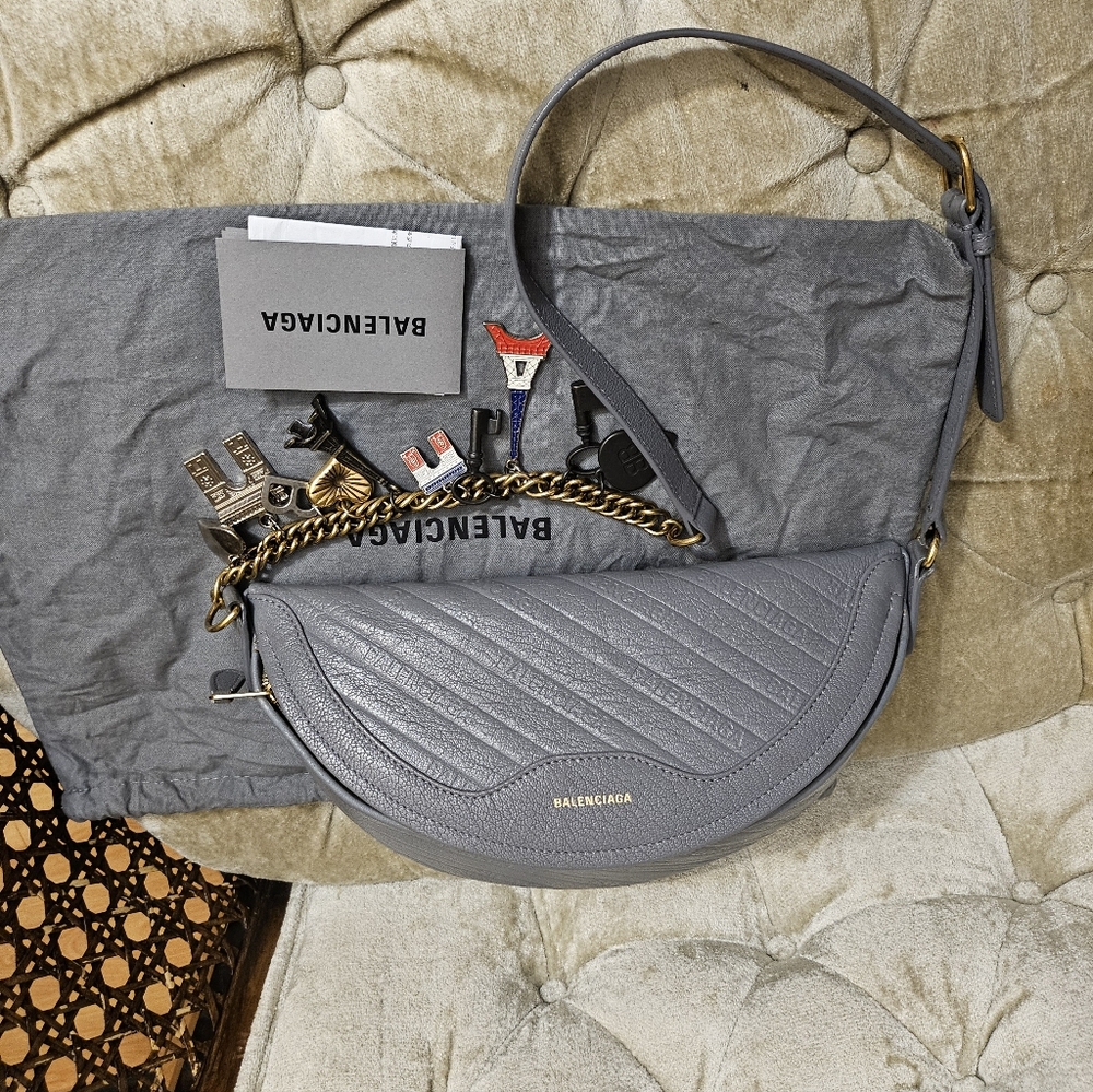 Authentic Balenciaga Souvenir charms belt /body bag UNISEX
